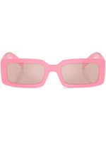 Dolce & Gabbana Eyewear lunettes de soleil à monture rectangulaire - Rose