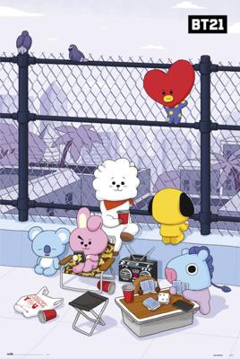 Poster BT21 - Azotea 61x91,5cm Poster BT21 - Azotea 61x91,5cm
