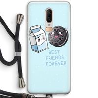 Best Friend Forever: OnePlus 6 Transparant Hoesje met koord