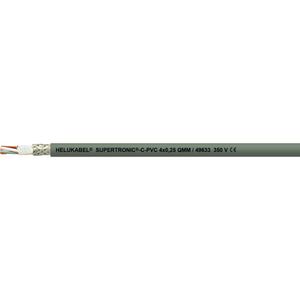 Helukabel 49621-1000 Geleiderkettingkabel S-TRONIC®-C-PVC 3 x 0.14 mm² Grijs 1000 m