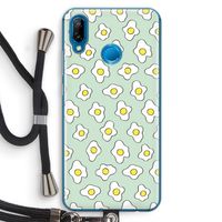 Spiegeleitjes: Huawei P20 Lite Transparant Hoesje met koord