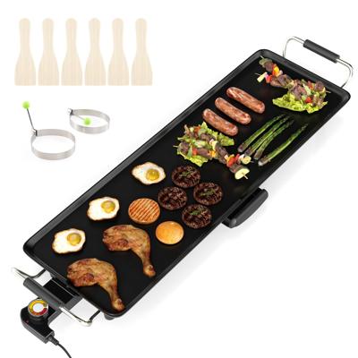 70 cm Elektrische Grillplaat Teppanyaki Grill Antiaanbaklaag BBQ-Grill Elektrogrill