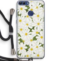 Summer Daisies: Huawei P Smart (2018) Transparant Hoesje met koord