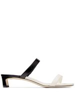 Jimmy Choo mules Kyda 35 mm en cuir - Noir