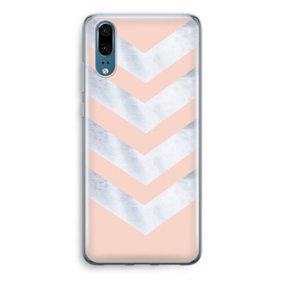 Marmeren pijlen: Huawei P20 Transparant Hoesje