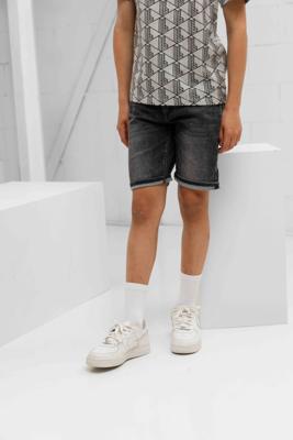 Vingino Charlie Icon Korte Broek Kids Donkergrijs - Maat 128 - Kleur: Donkergrijs | Soccerfanshop