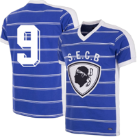SC Bastia Retro Voetbalshirt 1981-1982 + Nummer 9 (Milla)