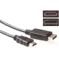 ACT Verloopkabel DisplayPort male naar HDMI-A male 5,00 m