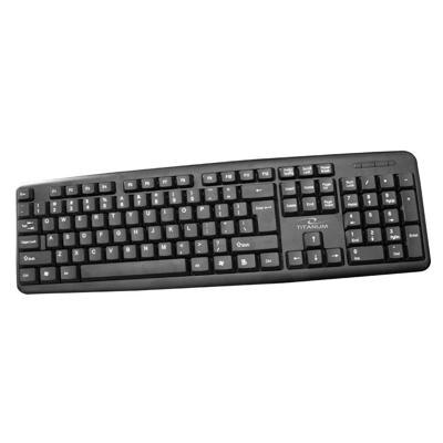 Titanum TK101 toetsenbord USB Zwart