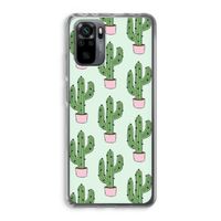 Cactus Lover: Xiaomi Redmi Note 10 Pro Transparant Hoesje
