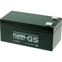 Fiamm PB-12-3,4-4,8 Loodaccu 12 V 3.4 Ah Loodvlies (AGM) (b x h x d) 134 x 66 x 65 mm Kabelschoen 4.8 mm Onderhoudsvrij, Geringe zelfontlading