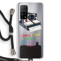 Smile: Xiaomi Mi 10T 5G Transparant Hoesje met koord