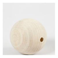 Creativ Company Houten kraal 6mm, 3st.