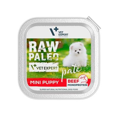 RAW PALEO Pate Mini Puppy Rund - natvoer voor puppy's - 150 g