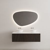 Onderkast Gliss Design Timotheus 120 CM Incl. Topplaat Charcoal - thumbnail