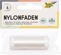 Folia nylondraad op spoel, 0,3 mm x 70 m