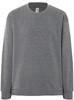 JHK 320 Crew Neck Sweatshirt - Dark Grey Melange - L