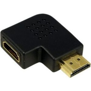 LogiLink AH0008 kabeladapter/verloopstukje HDMI haaks links