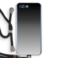 Musketon Halftone: Honor 10 Transparant Hoesje met koord
