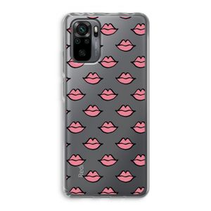Lipjes: Xiaomi Redmi Note 10 Pro Transparant Hoesje