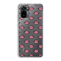 Lipjes: Xiaomi Redmi Note 10 Pro Transparant Hoesje