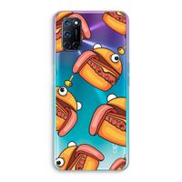 Hamburger: Oppo A92 Transparant Hoesje