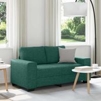 2-zitsbank donkergroen 120 cm stof