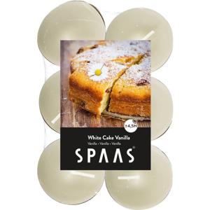 Geurtheelichtjes/waxinelichtjes - 60x - White Cake Vanilla - 4,5 branduren