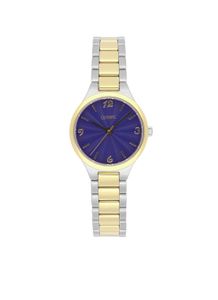 Olympic OL26DSS134B Horloge Giorgia staal zilver-en goudkleurig-blauw 26 mm