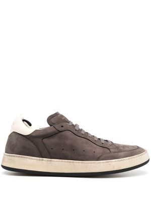 Officine Creative baskets en cuir - Gris