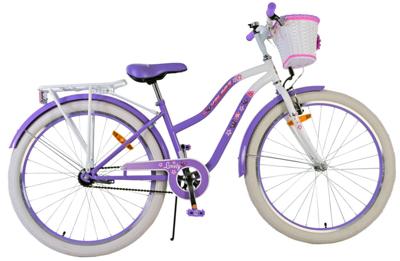 Volare Lovely 26 Inch 36 cm Meisjes Terugtraprem Paars/Wit