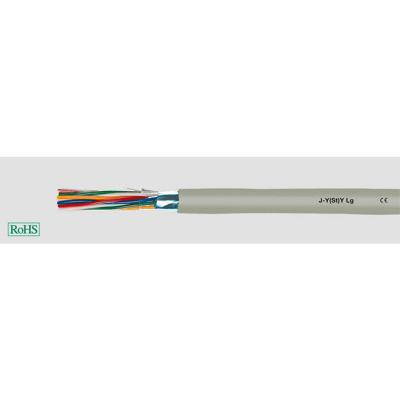 Helukabel 33024-500 Communicatielijn J-Y(ST)Y 10 x 2 x 0.8 mm² Grijs 500 m