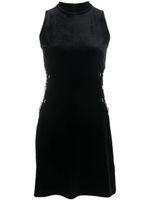 Maje Mini-jurk verfraaid met kristallen - Zwart - thumbnail