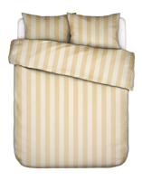 Essenza Minte Stripe Yellow straw - Vanilla dekbedovertrek