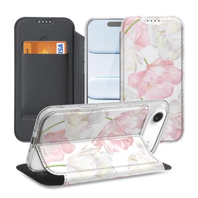 Book Wallet Case iPhone Air Lovely Flowers