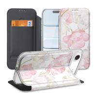 Book Wallet Case iPhone Air Lovely Flowers