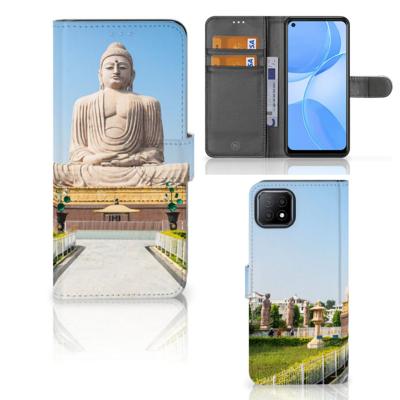 OPPO A73 5G | Flip Cover | Boeddha