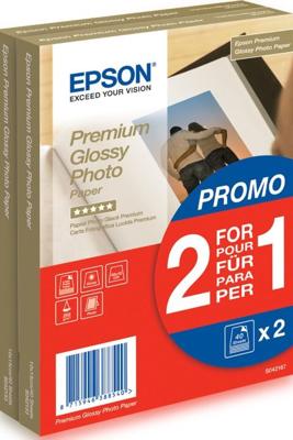 Epson SO42167 Prem Glossy 10X15 Photo Paper 2X40vel