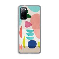 Bold Rounded Shapes: Samsung Galaxy S20 FE / S20 FE 5G Transparant Hoesje