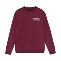 Rellix winter sweater jongens - rood - backprint