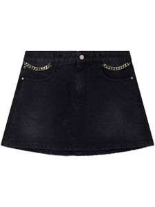 Stella McCartney minijupe Falabella en jean - Noir