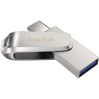 Sandisk Dual Drive Luxe USB-stick 3.2 - USB en USB-C - 256GB