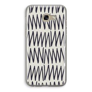 Marrakech Zigzag: Samsung Galaxy A5 (2017) Transparant Hoesje