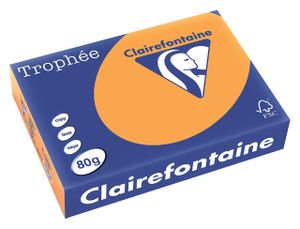 Clairefontaine 1878C papier voor inkjetprinter A4 (210x297 mm) 500 vel Oranje