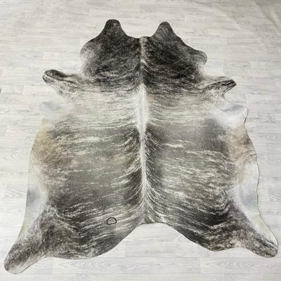 Koeienhuid bruin wit beige grijs brindle 230x190cm M/L