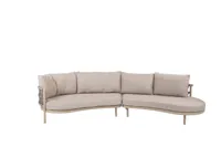 Loungeset Piacenza Latte Set 2 delig 2 zits Chaise Lounge Kussens 4SO Bank Buiten 4 Seasons Outdoor