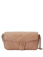 Gucci mini sac porté épaule à motif GG Marmont - Tons neutres - thumbnail