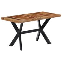 Eettafel 140x70x75 cm massief acaciahout