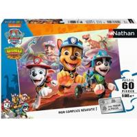 Puzzel 60 p - Paw Patrol om de dinosaurussen te redden