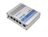 Teltonika RUTX12 draadloze router Gigabit Ethernet Dual-band (2.4 GHz / 5 GHz) 4G Zilver - thumbnail